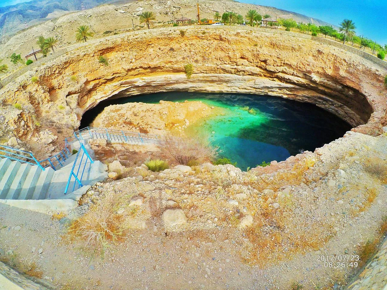 Explore Bimmah Sinkhole 